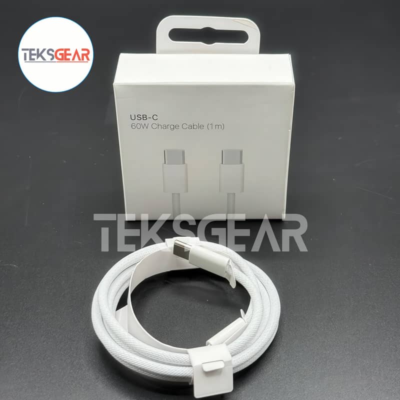 iPhone USB-C to USB-C Type Fast Charging Cable (1m) | High Quality | 2