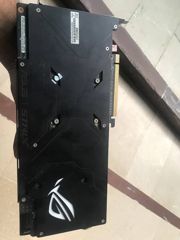 Asus ROG Rx 580 8gb graphics card 3