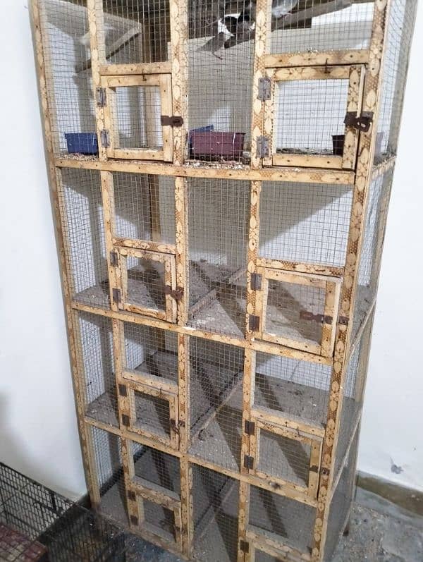 Wooden Cage for sale 8 portion. 1