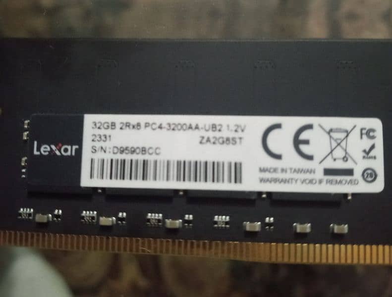 lexar 32gb DDR 4 Ram 0