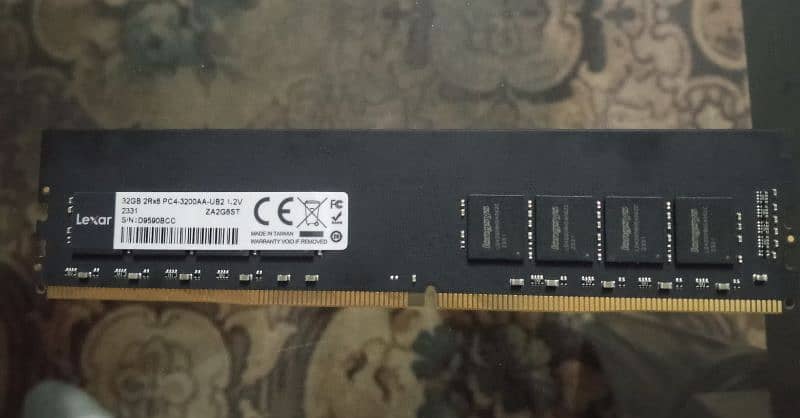 lexar 32gb DDR 4 Ram 1