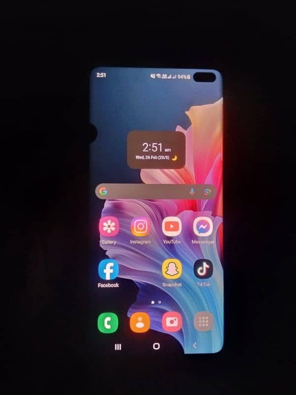 samsung s10 plus all ok little break on dot pta approved 0