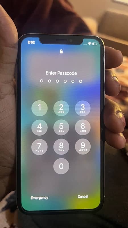 IPHONE X 256 GB PTA Approved 4