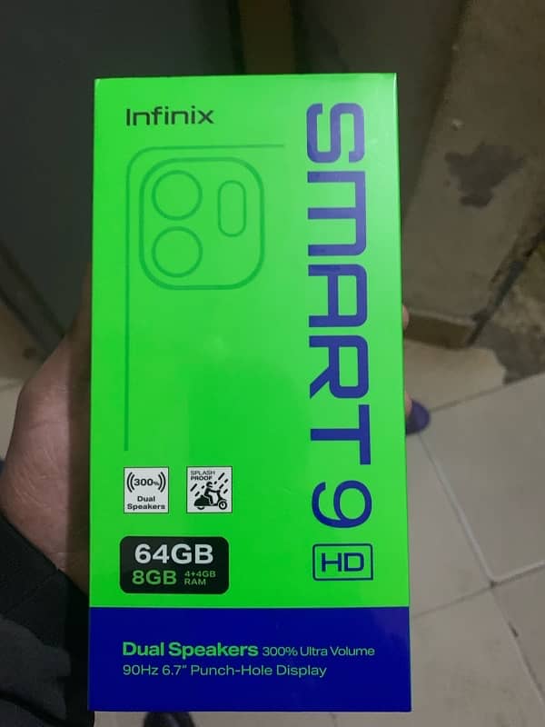 Infinix smart 9 HD brand new box pack 2