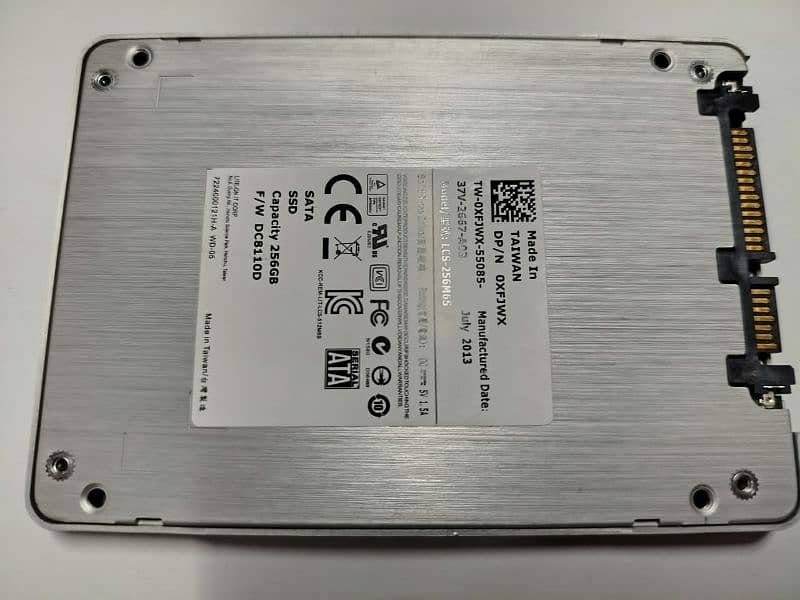 Sata SSD 256GB (Original Disk) 4