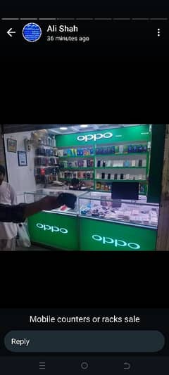 mobile shop oppo vivo counter conter contar