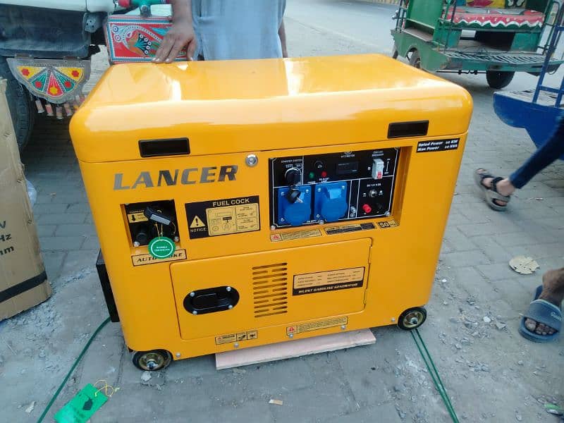 10Kva Generator Gas Patrol Sound Less Brand New 5