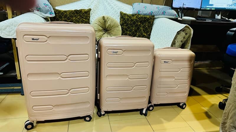 1 time use travel lugage trolley bags in all 3 sizes 2