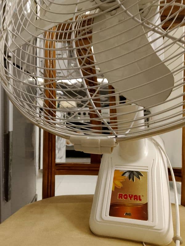 Royal Bracket Fan Just Like New 4