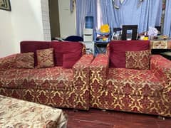 6 Seater Sofa With Table