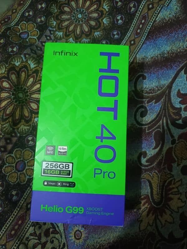 infinix Hot 40 pro 8/8 256 6