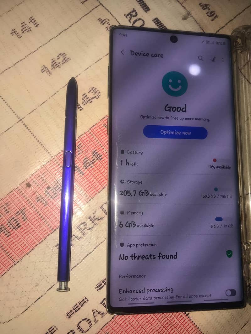 Samsung Note 10 5G 12gb 256gb 2