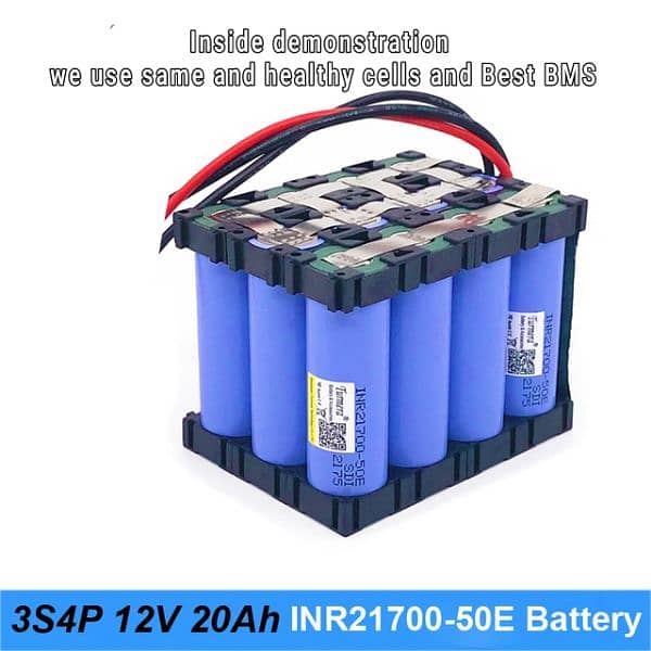 12v 14v 24v 36v 312v 24v 36v 3.7v 18650 we build all type of batteries 7