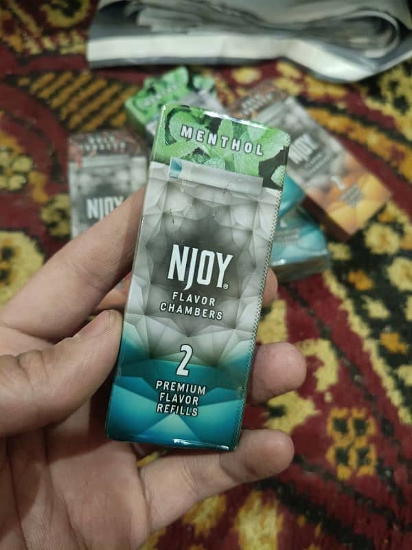 Njoy Pods | 300 Puff | 30ml/15mg 18mg flavours available in wholesale. 3