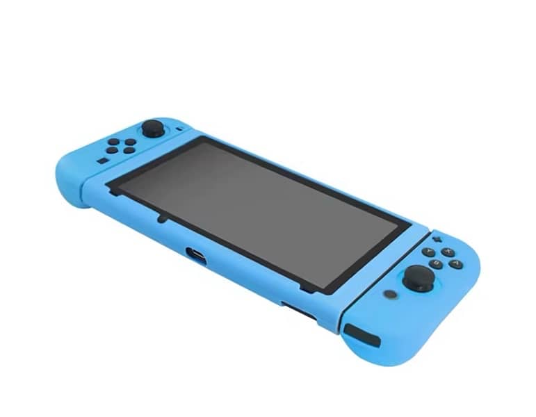 nintendo slicon cover blue Nintendo protector 2