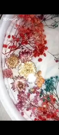 Epoxy Resin Table |Dried Flowers Table