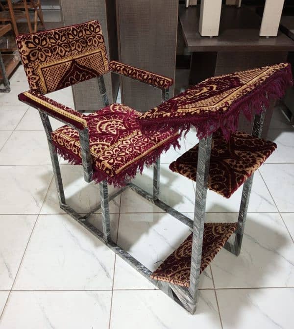 Namaz Desk / Namaz Chair / prayer chair/ praying desk /mosque chair 11