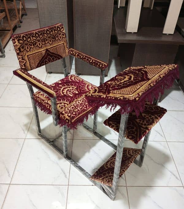 Namaz Desk / Namaz Chair / prayer chair/ praying desk /mosque chair 17