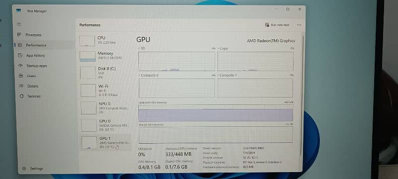 Hp victus 16 AMD Ryzen 7 7840HS With RTX 4070 8Gb GPU 17