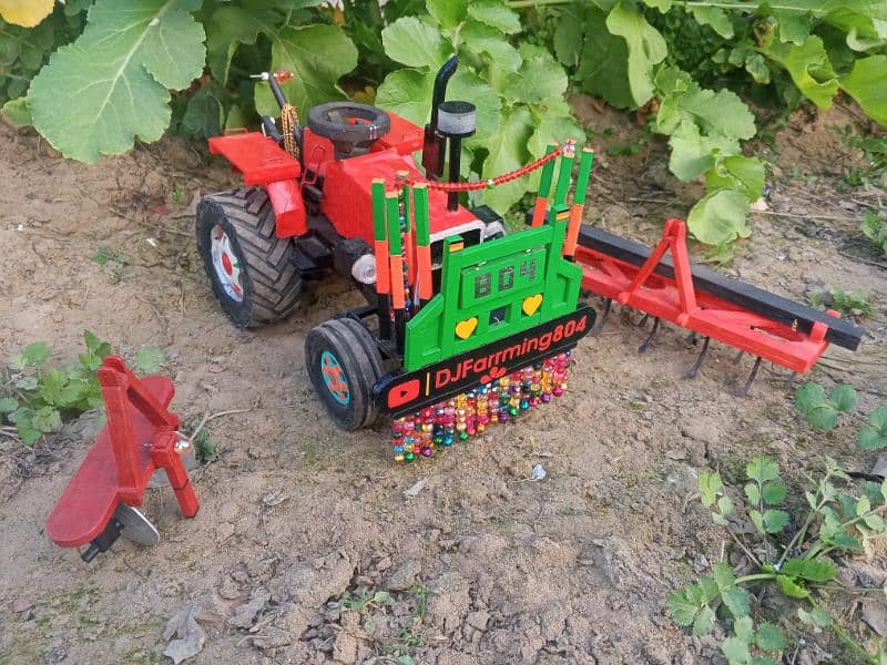 Handmade Menual Tractor | DJFarrming804 5