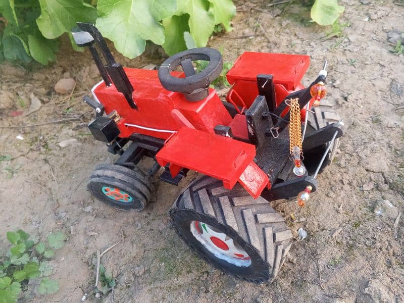 Handmade Menual Tractor | DJFarrming804 7