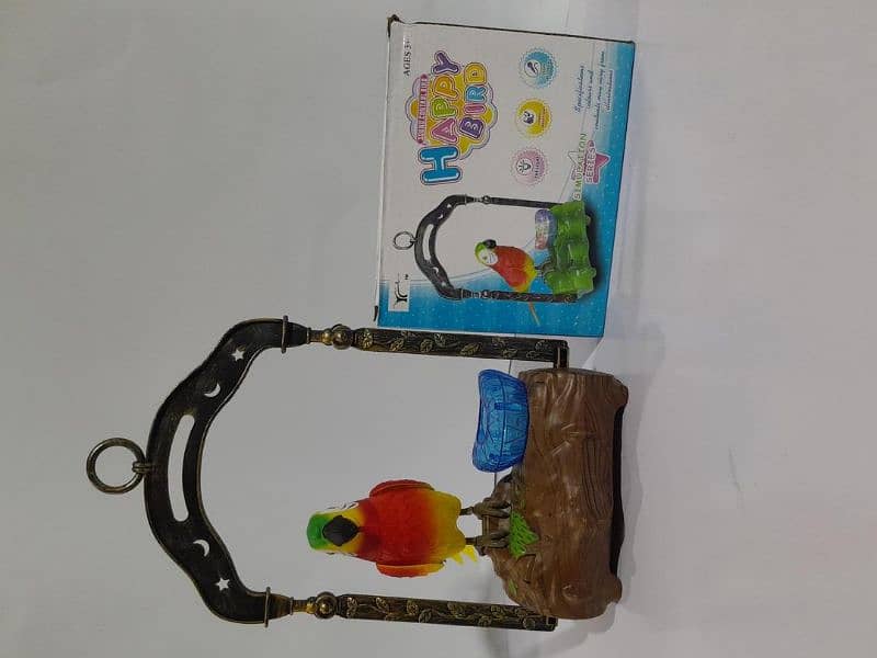 plastic parrot toy| Free home delivery 2