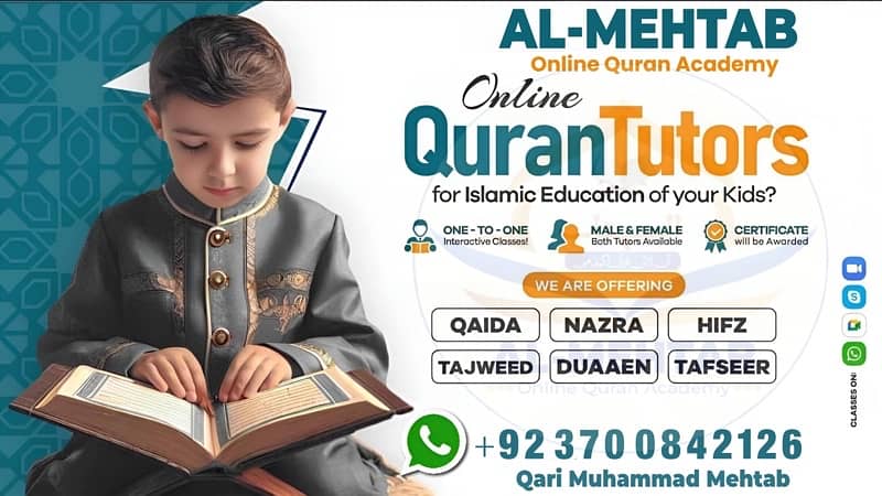 contact me for learning quran 0