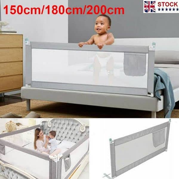 Toddlers Bed fence Baby Guard 1