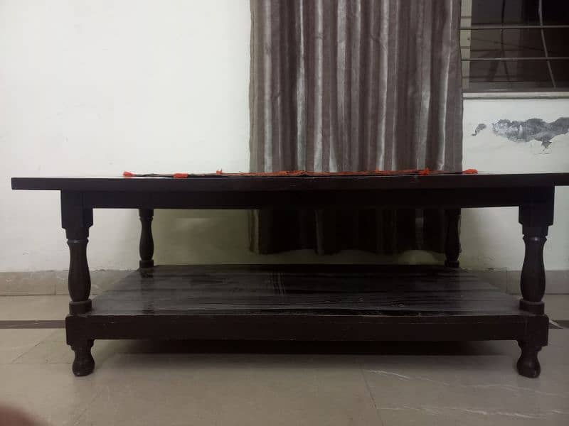 wooden table 2