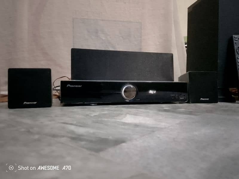 pioneer DVD home theater system with ultra bass subwoofer available 1