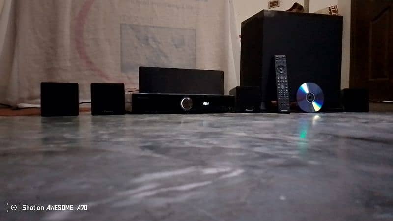 pioneer DVD home theater system with ultra bass subwoofer available 2