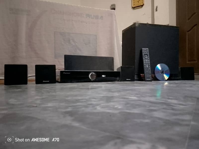 pioneer DVD home theater system with ultra bass subwoofer available 3