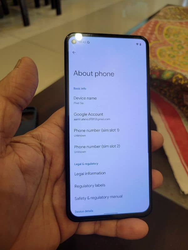 Pixel 5a 5G. Dual Sim. 6/128GB. Read Add. Exchange possible. 1