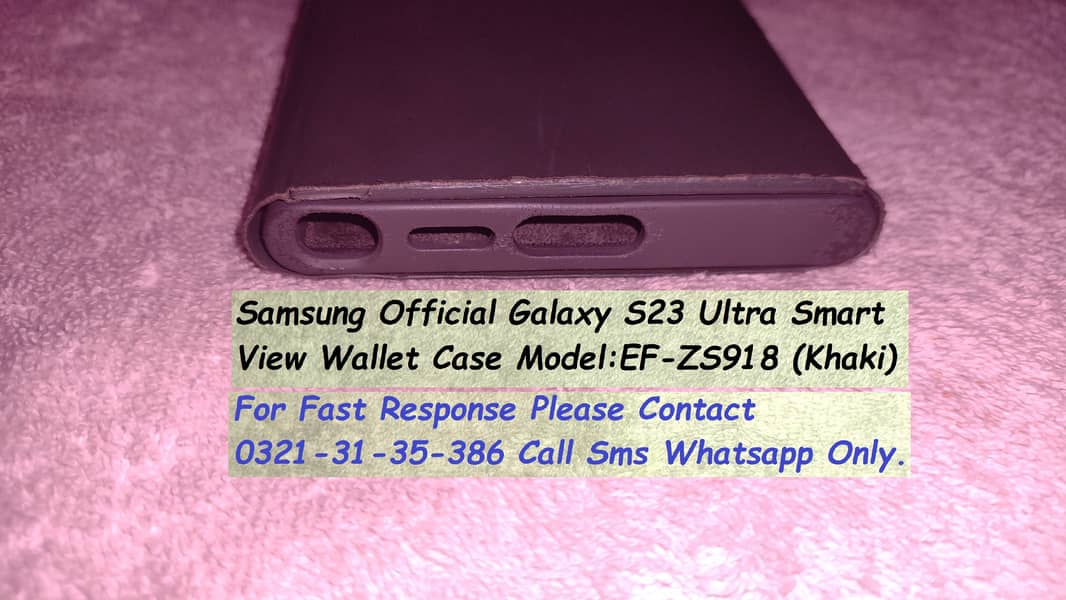 original samsung smart view wallet case for galaxy s23 ultra 6