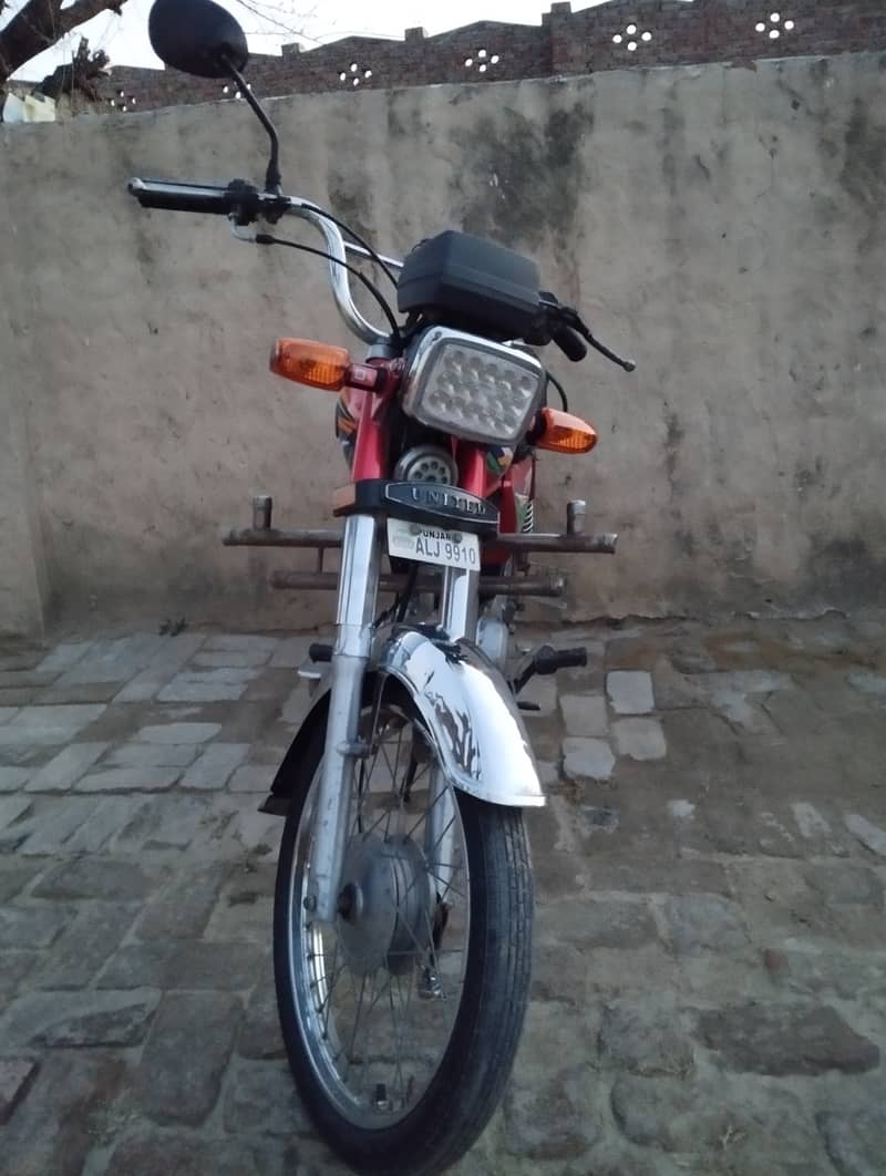 United 70cc, 2021 Model, Register 2021, First Owner 1