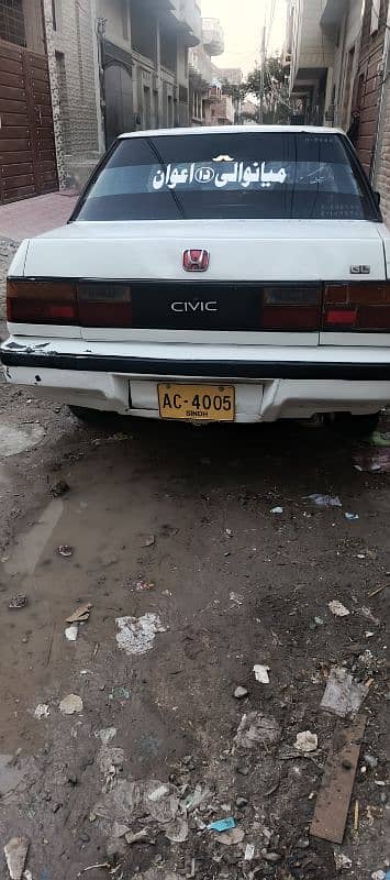 Honda Civic 1986 8