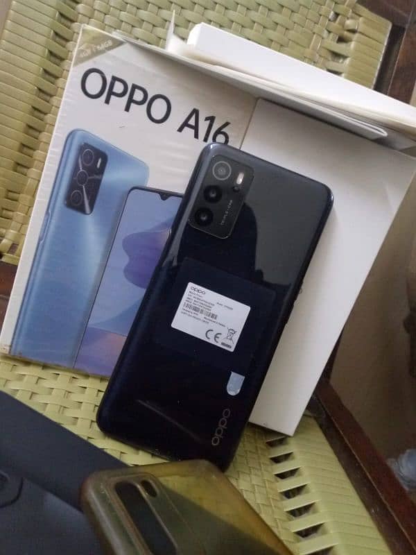 oppo a16 4gb 64gb complete box 1