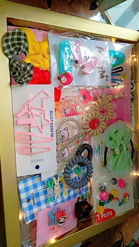 Ramzan Special Gift Box with lots of hair accessories for your kids 0