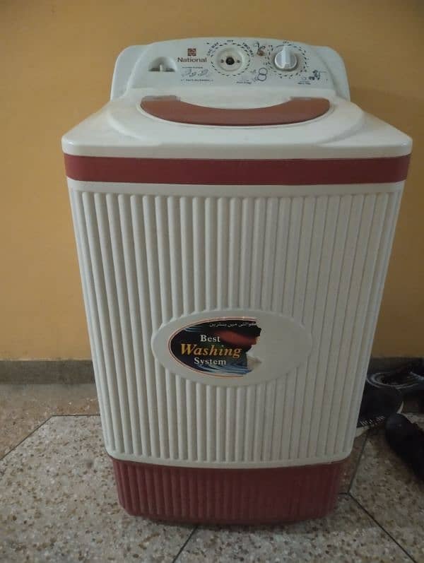 National washing machine good used 0