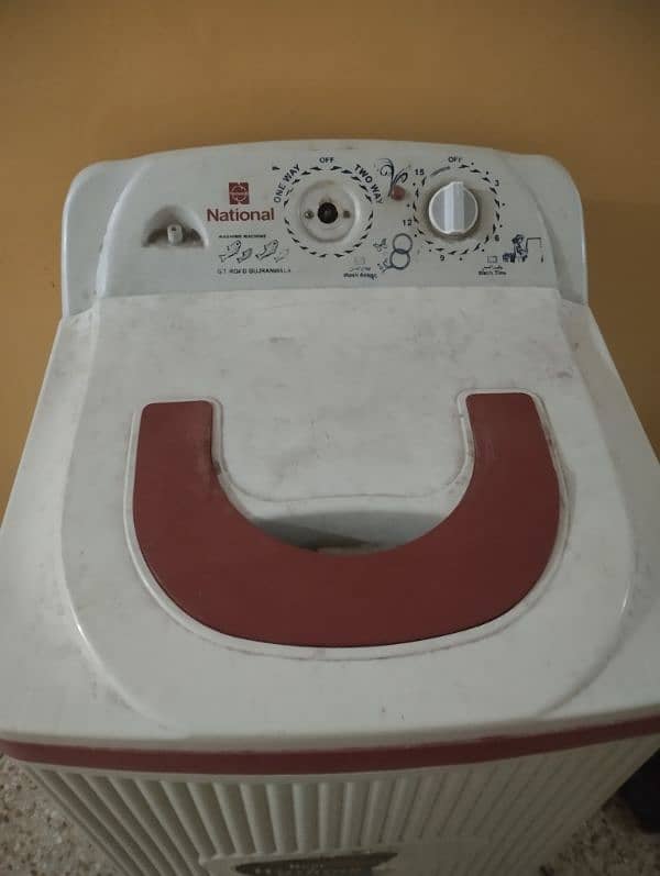 National washing machine good used 1