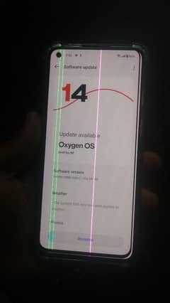 OnePlus 9r 8 Ram 256 room all ok display mai lines hai 3