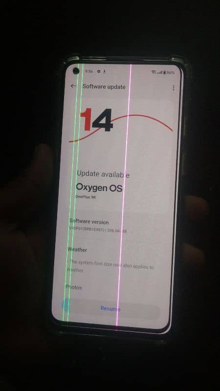 OnePlus 9r 8 Ram 256 room all ok display mai lines hai 3 0