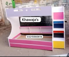 Bunk Bed 3in1 ( khawaja’s interior Fix price workshop Rawalpindi