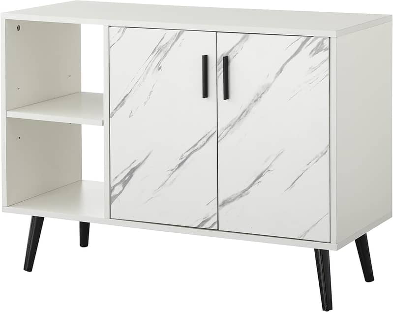 TV Console Table with Cabinet Storage 2