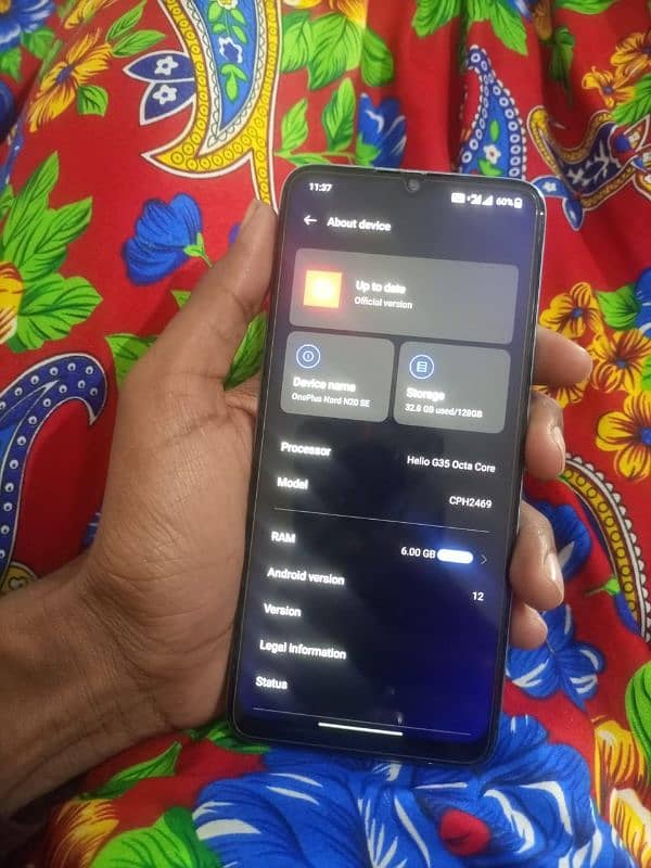 OnePlus Nord N20 SE 6 128 non pta par sim dono chlti ha 03443376432 3