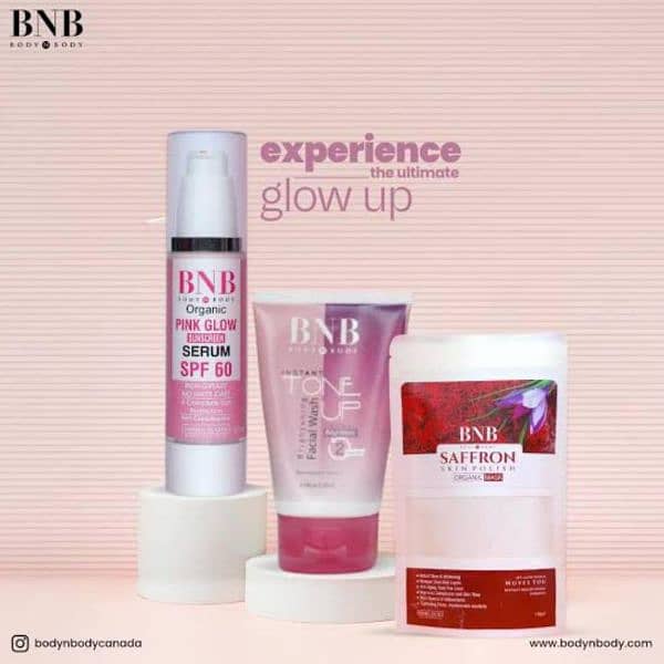 BnB pink glow  kit 1