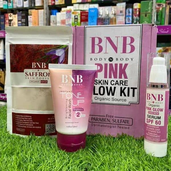 BnB pink glow  kit 3