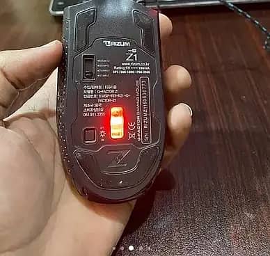 RIZUM G-Factor Z1 Gaming Mouse  Made in Korea 0/3/1/3/4/3/7/8/8/2/1 3