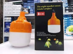 LED rechargeable emergency bulb light