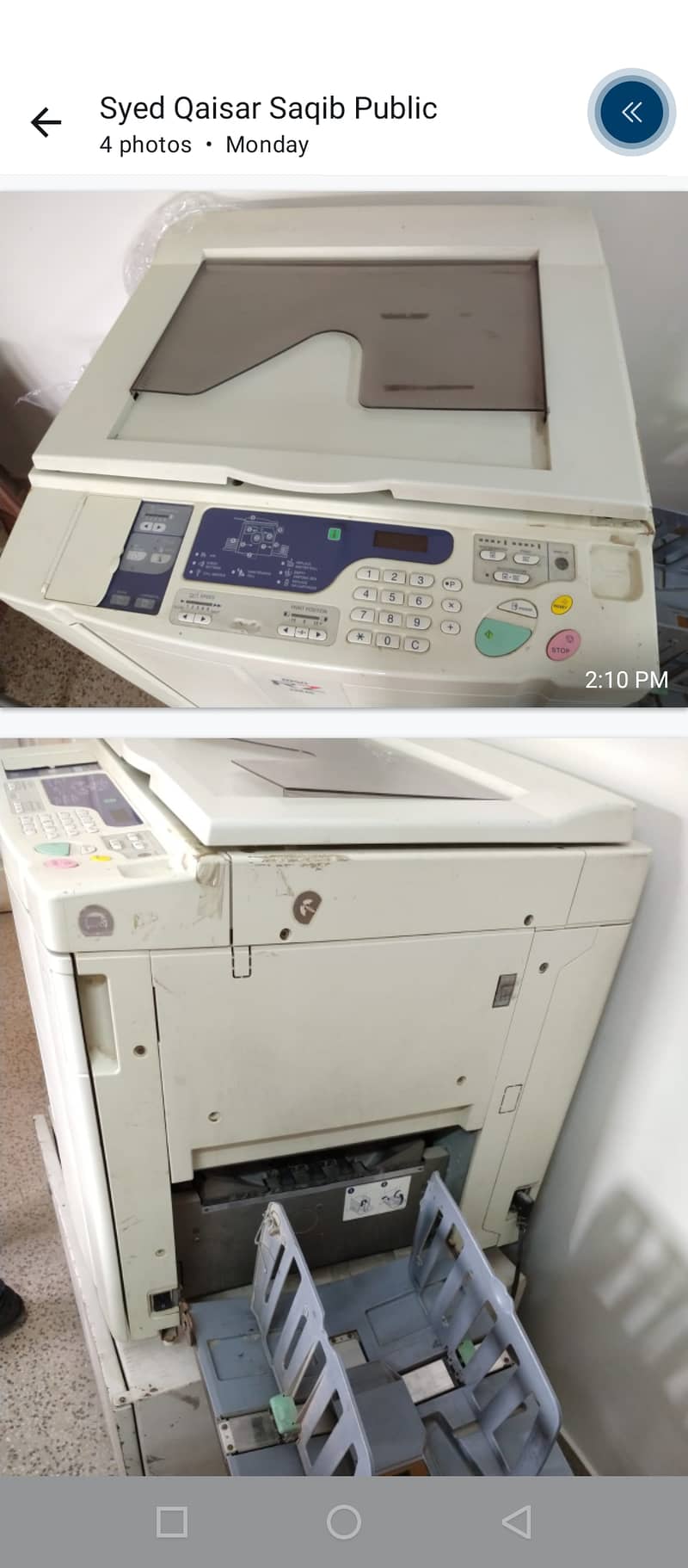 RISO RZ 200 AS Photocopy Machine 2